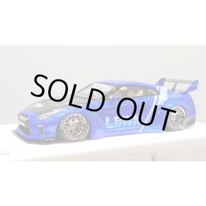 画像: EIDOLON 1/43 LB WORKS R35 GT-R Type 1.5 (LB Shilhouette Wing) Lobellia Blue Limited 30 pcs.