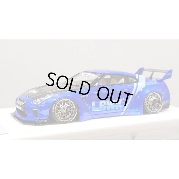 画像1: EIDOLON 1/43 LB WORKS R35 GT-R Type 1.5 (LB Shilhouette Wing) Lobellia Blue Limited 30 pcs. (1)