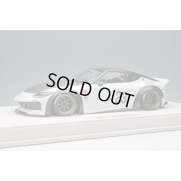画像1: EIDOLON 1/18 lb nation Fairlady Z (RZ34) (RS Watanabe 8-spoke wheel) Pearl White Limited 80 pcs. (1)