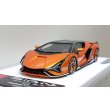 画像10: EIDOLON 1/43 Lamborghini Sian FKP 37 2019 with Stripe Arancio Pearl Limited 33 pcs. (10)