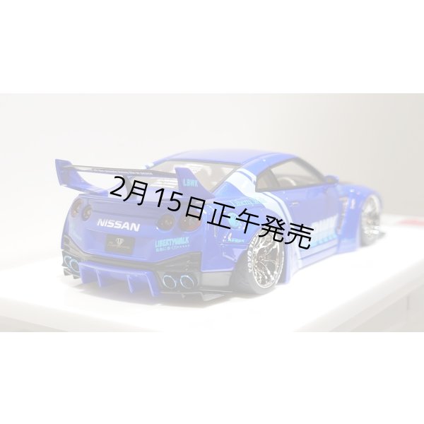 画像11: EIDOLON 1/43 LB WORKS R35 GT-R Type 1.5 (LB Shilhouette Wing) Lobellia Blue Limited 30 pcs. (11)
