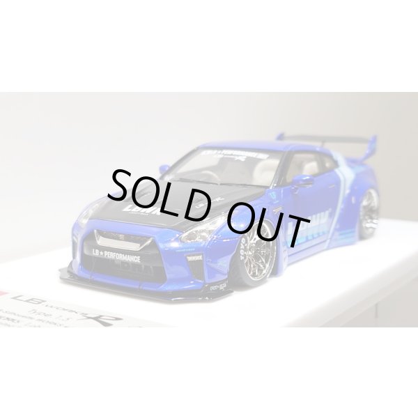 画像9: EIDOLON 1/43 LB WORKS R35 GT-R Type 1.5 (LB Shilhouette Wing) Lobellia Blue Limited 30 pcs. (9)