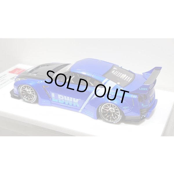 画像12: EIDOLON 1/43 LB WORKS R35 GT-R Type 1.5 (LB Shilhouette Wing) Lobellia Blue Limited 30 pcs. (12)