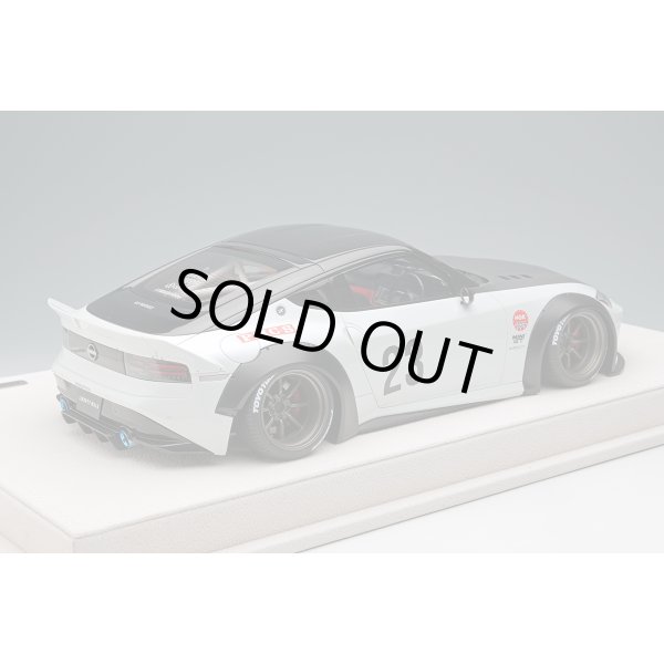 画像4: EIDOLON 1/18 lb nation Fairlady Z (RZ34) (RS Watanabe 8-spoke wheel) Pearl White Limited 80 pcs. (4)