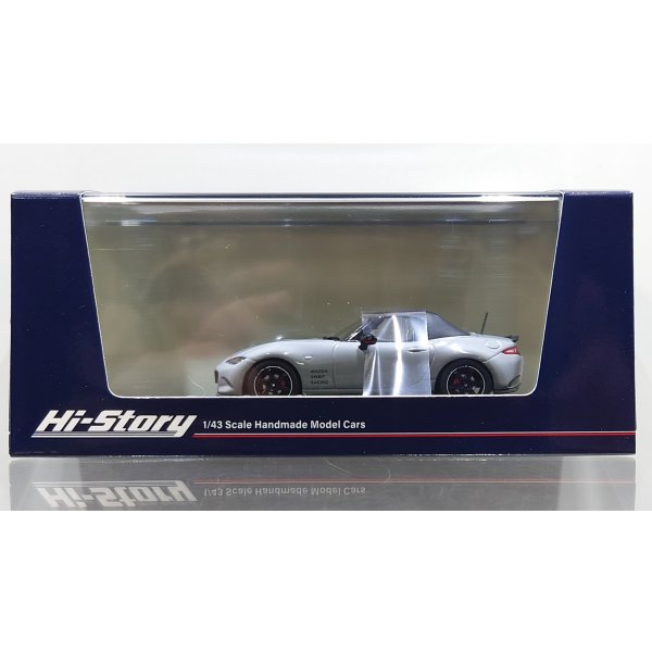 画像1: Hi Story 1/43 Mazda Spirit Racing Roadster 12R (2025) Aero Gray Metallic (1)