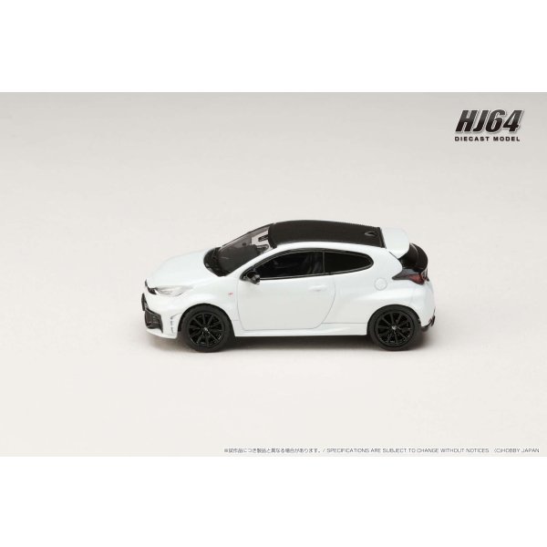 画像4: Hobby Japan 1/64 Toyota GR Yaris RZ High Performance 2024 Platinum White Pearl Mica (4)