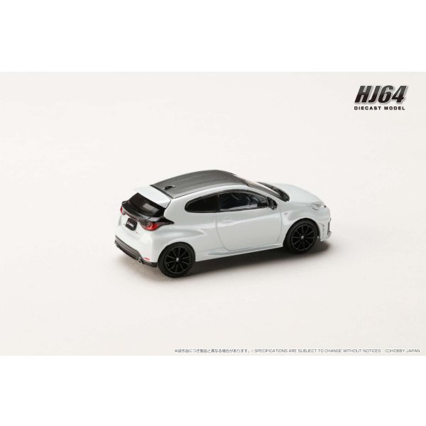 画像3: Hobby Japan 1/64 Toyota GR Yaris RZ High Performance 2024 Platinum White Pearl Mica (3)
