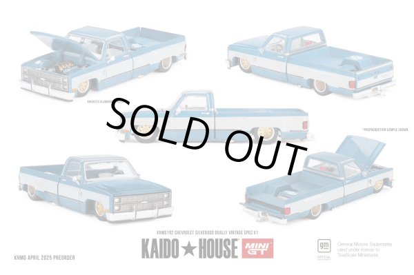 画像1: MINI GT 1/64 Chevrolet Silverado Dury Vintage Spec V1 (LHD) (1)