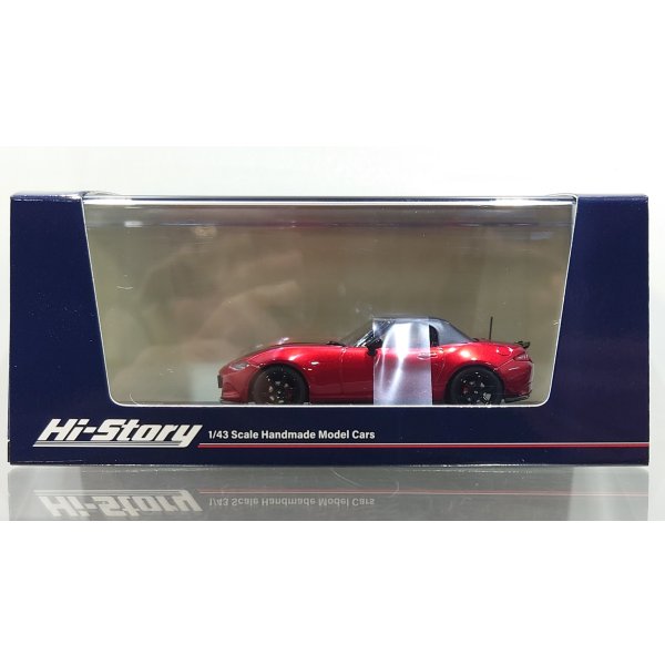 画像1: Hi Story 1/43 Mazda Spirit Racing Roadster (2025) Soul Red Crystal Metallic (1)
