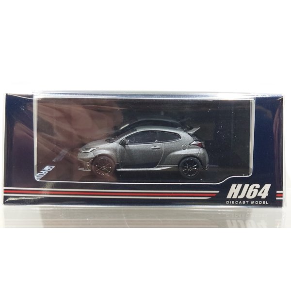 画像1: Hobby Japan 1/64 Toyota GR Yaris RZ High Performance Sebastian Ogier Edition 2024 Matte Steel (1)