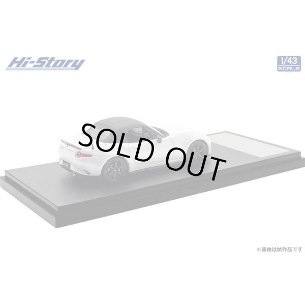 画像3: Hi Story 1/43 Mazda Spirit Racing Roadster (2025) Snow Flake White Pearl Mica (3)