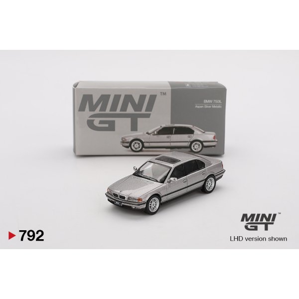 画像1: MINI GT 1/64 BMW 750IL Aspen Silver Metallic (LHD) (1)
