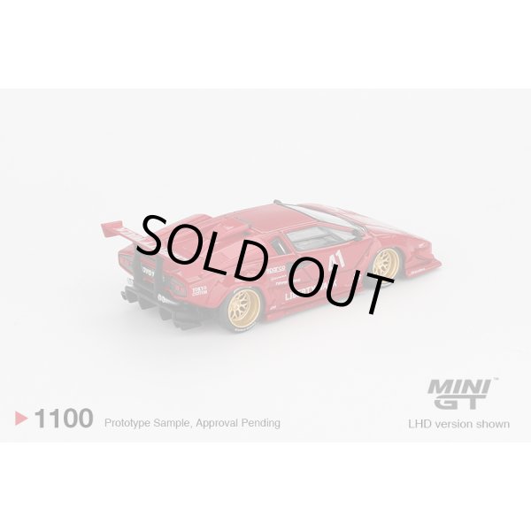 画像3: MINI GT 1/64 Lamborghini Countach LB-WORKS Red (LHD) (3)