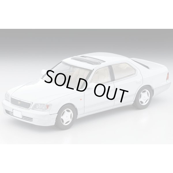 画像1: TOMYTEC 1/64 Limited Vintage NEO Toyota Celsior C Spec F Package (Pearl White/Silver) 1997 (1)