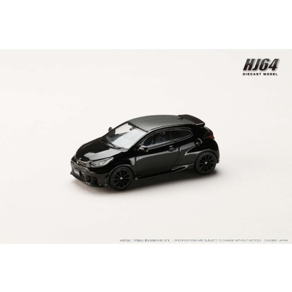 画像2: Hobby Japan 1/64 Toyota GR Yaris RZ High Performance 2024 Precious Black Pearl (2)