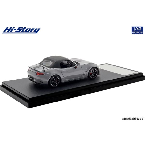 画像3: Hi Story 1/43 Mazda Spirit Racing Roadster 12R (2025) Aero Gray Metallic (3)