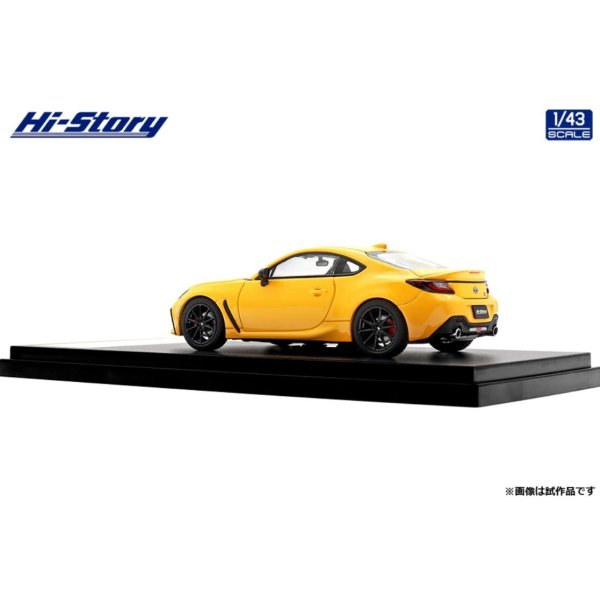 画像5: Hi Story 1/43 Toyota GR86 Special Edition RZ "Yellow Limited" (2025) Sunrise Yellow (5)
