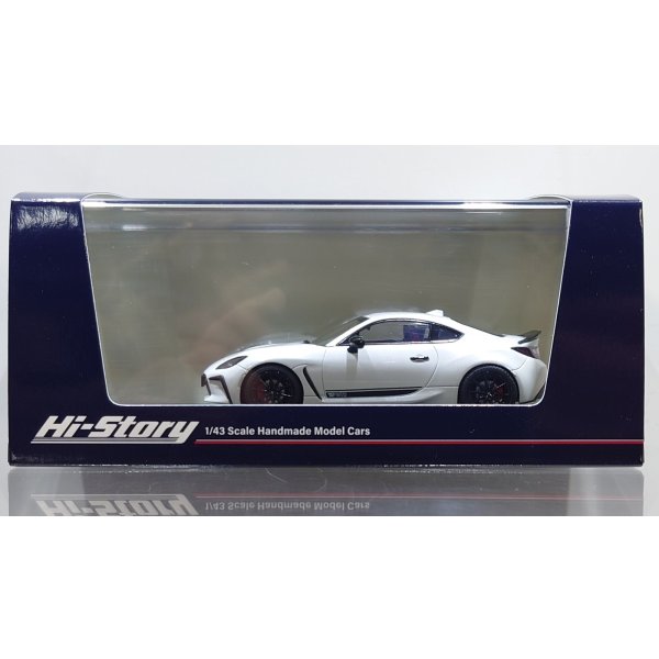 画像1: Hi Story 1/43 Toyota GR86 Special Edition RZ "40th Anniversary Limited" (2023) Crystal White Pearl (1)