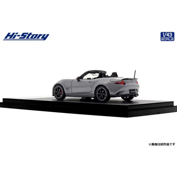 画像5: Hi Story 1/43 Mazda Spirit Racing Roadster 12R (2025) Aero Gray Metallic (5)