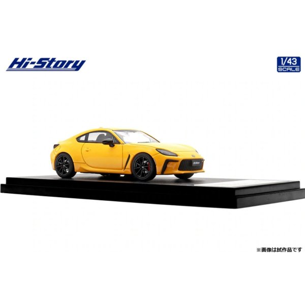 画像4: Hi Story 1/43 Toyota GR86 Special Edition RZ "Yellow Limited" (2025) Sunrise Yellow (4)