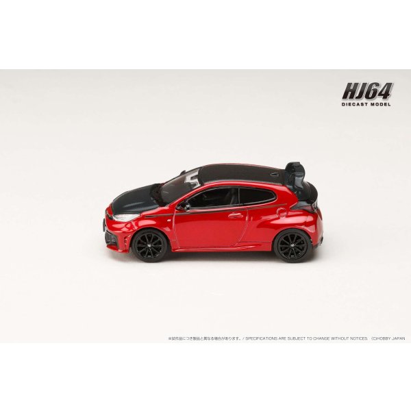 画像4: Hobby Japan 1/64 Toyota GR Yaris RZ High Performance 2024 / Custom Version Emotional Red II (4)