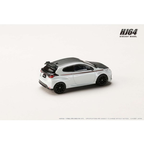 画像3: Hobby Japan 1/64 Toyota GR Yaris RZ High Performance 2024 / Custom Version Platinum White Pearl Mica (3)