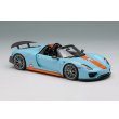 画像5: EIDOLON COLLECTION 1/43 Scale Porsche 918 Spyder Weissach Package 2011 Rear Wing Up Gulf Blue / Orange Stripes (US Spec) Limited 120 pcs. (5)