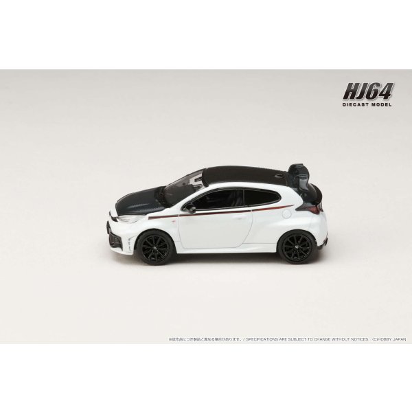 画像4: Hobby Japan 1/64 Toyota GR Yaris RZ High Performance 2024 / Custom Version Platinum White Pearl Mica (4)