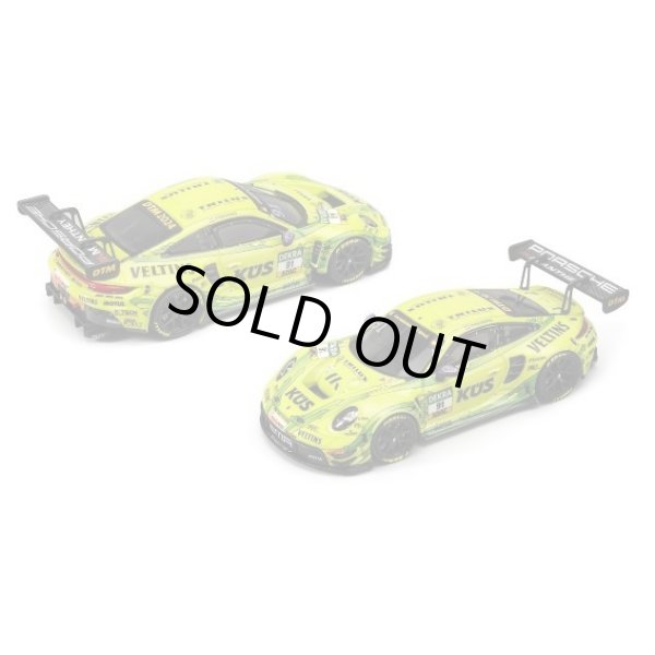 画像2: Tiny Trends Hobby 1/64 Porsche 911 GT3 R DTM 2024 Yellow (2)