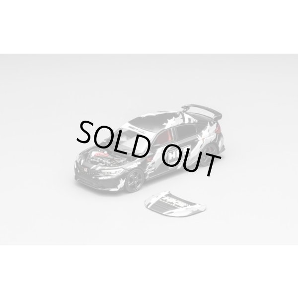 画像6: MOTORHELIX 1/64 Honda Civic Type R (FL5) HKS Livery Matte Black (6)