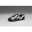 画像1: MOTORHELIX 1/64 Honda Civic Type R (FL5) HKS Livery Matte Black (1)