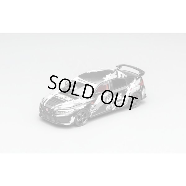 画像2: MOTORHELIX 1/64 Honda Civic Type R (FL5) HKS Livery Matte Black (2)