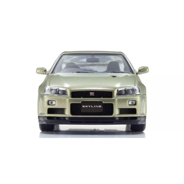 画像4: Kyosho Original 1/43 Nissan Skyline R34 GT-R V-Spec II Nur (Millennium Jade) (4)