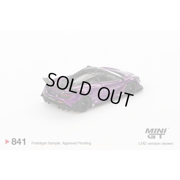 画像3: MINI GT 1/64 McLaren 720S LB★Works Purple (RHD) (3)