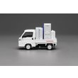 画像2: MOTORHELIX 1/64 Honda Acty Truck Taffeta White (2)