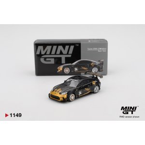 画像: MINI GT 1/64 Toyota GR86 LB★Nation Black/Gold (RHD)