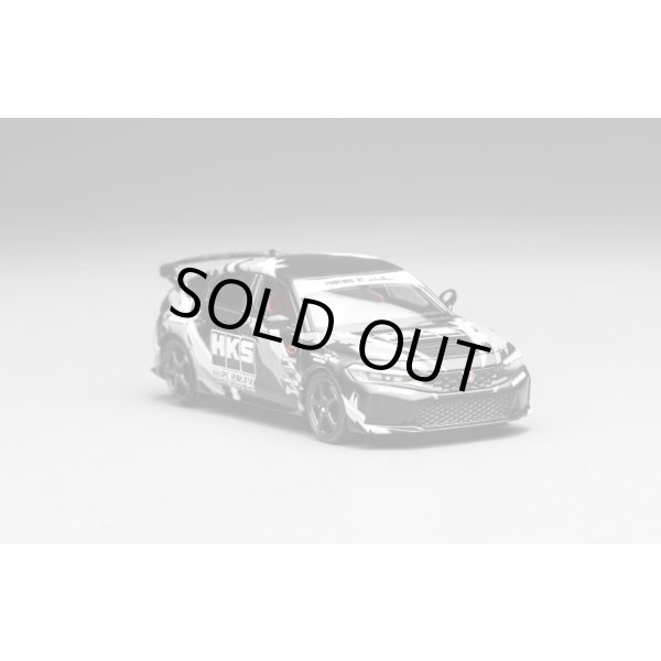 画像3: MOTORHELIX 1/64 Honda Civic Type R (FL5) HKS Livery Matte Black (3)