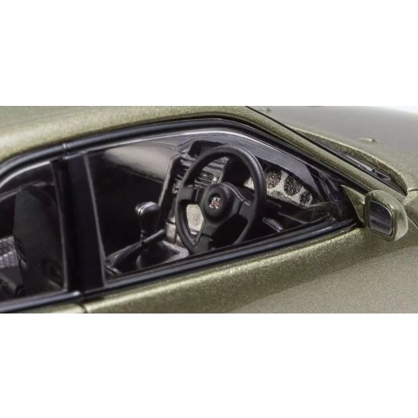 画像5: Kyosho Original 1/43 Nissan Skyline R34 GT-R V-Spec II Nur (Millennium Jade) (5)