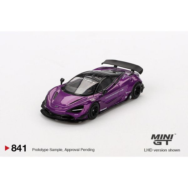 画像2: MINI GT 1/64 McLaren 720S LB★Works Purple (LHD) (2)