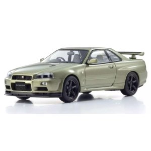 画像: Kyosho Original 1/43 Nissan Skyline R34 GT-R V-Spec II Nur (Millennium Jade)
