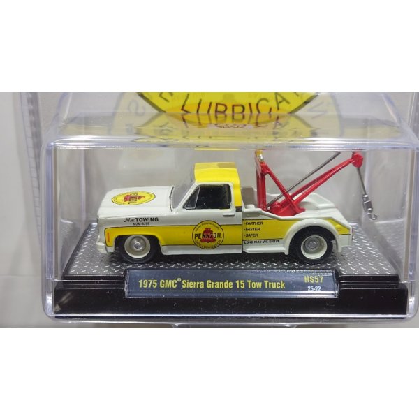 画像3: M2 Machines 1/64 1975 GMC Sierra Grande 15 Tow Truck Pennzoil Safe Lubrication livery (3)