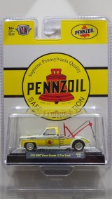 画像: M2 Machines 1/64 1975 GMC Sierra Grande 15 Tow Truck Pennzoil Safe Lubrication livery