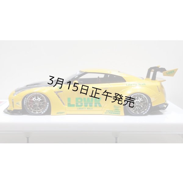 画像3: EIDOLON 1/43 LB WORKS GT-R Type 1.5 (LB-Silhouette GT Wing) Grande Giallo Pear Limited 32 pcs. (3)