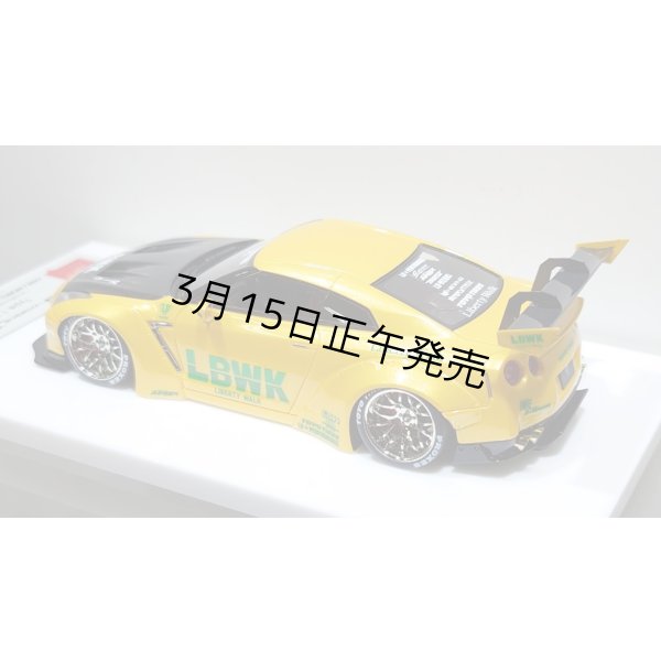 画像13: EIDOLON 1/43 LB WORKS GT-R Type 1.5 (LB-Silhouette GT Wing) Grande Giallo Pear Limited 32 pcs. (13)
