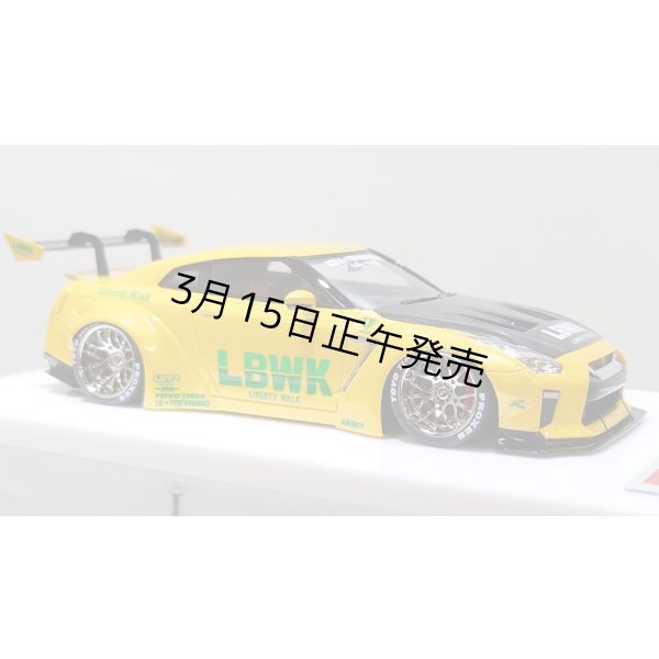 画像6: EIDOLON 1/43 LB WORKS GT-R Type 1.5 (LB-Silhouette GT Wing) Grande Giallo Pear Limited 32 pcs. (6)