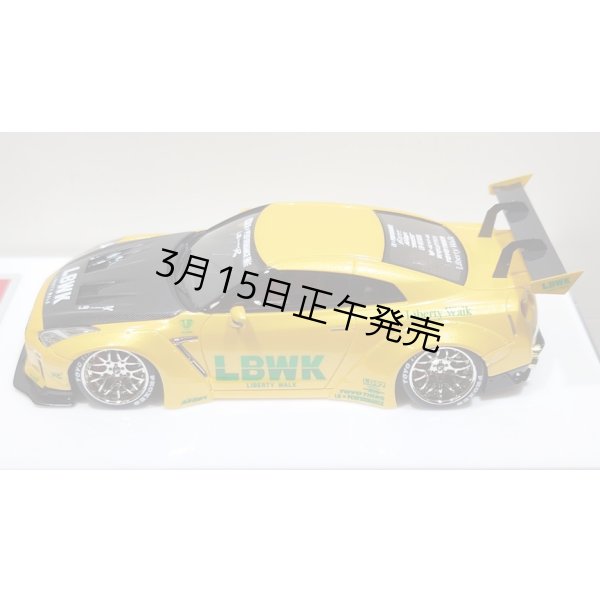 画像5: EIDOLON 1/43 LB WORKS GT-R Type 1.5 (LB-Silhouette GT Wing) Grande Giallo Pear Limited 32 pcs. (5)