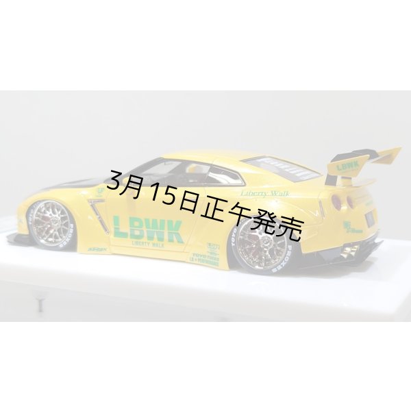 画像4: EIDOLON 1/43 LB WORKS GT-R Type 1.5 (LB-Silhouette GT Wing) Grande Giallo Pear Limited 32 pcs. (4)