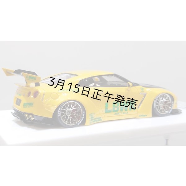 画像8: EIDOLON 1/43 LB WORKS GT-R Type 1.5 (LB-Silhouette GT Wing) Grande Giallo Pear Limited 32 pcs. (8)