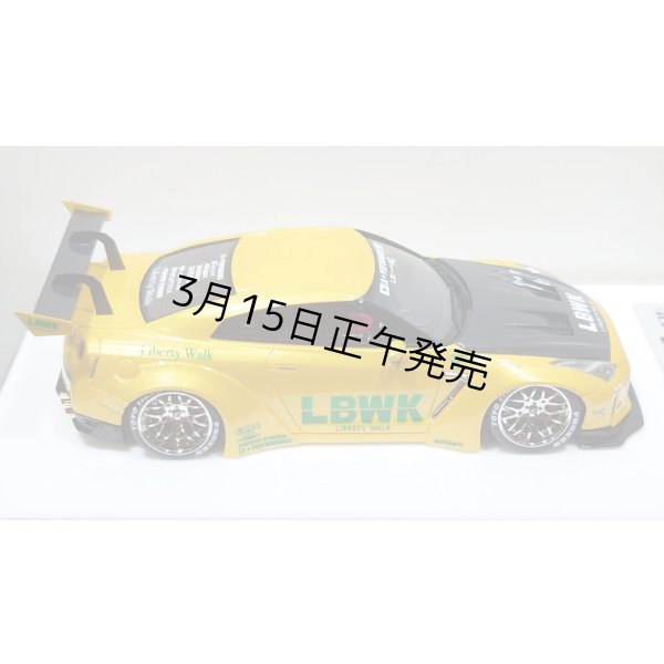 画像9: EIDOLON 1/43 LB WORKS GT-R Type 1.5 (LB-Silhouette GT Wing) Grande Giallo Pear Limited 32 pcs. (9)