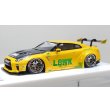 画像2: EIDOLON 1/43 LB WORKS GT-R Type 1.5 (LB-Silhouette GT Wing) Grande Giallo Pear Limited 32 pcs. (2)